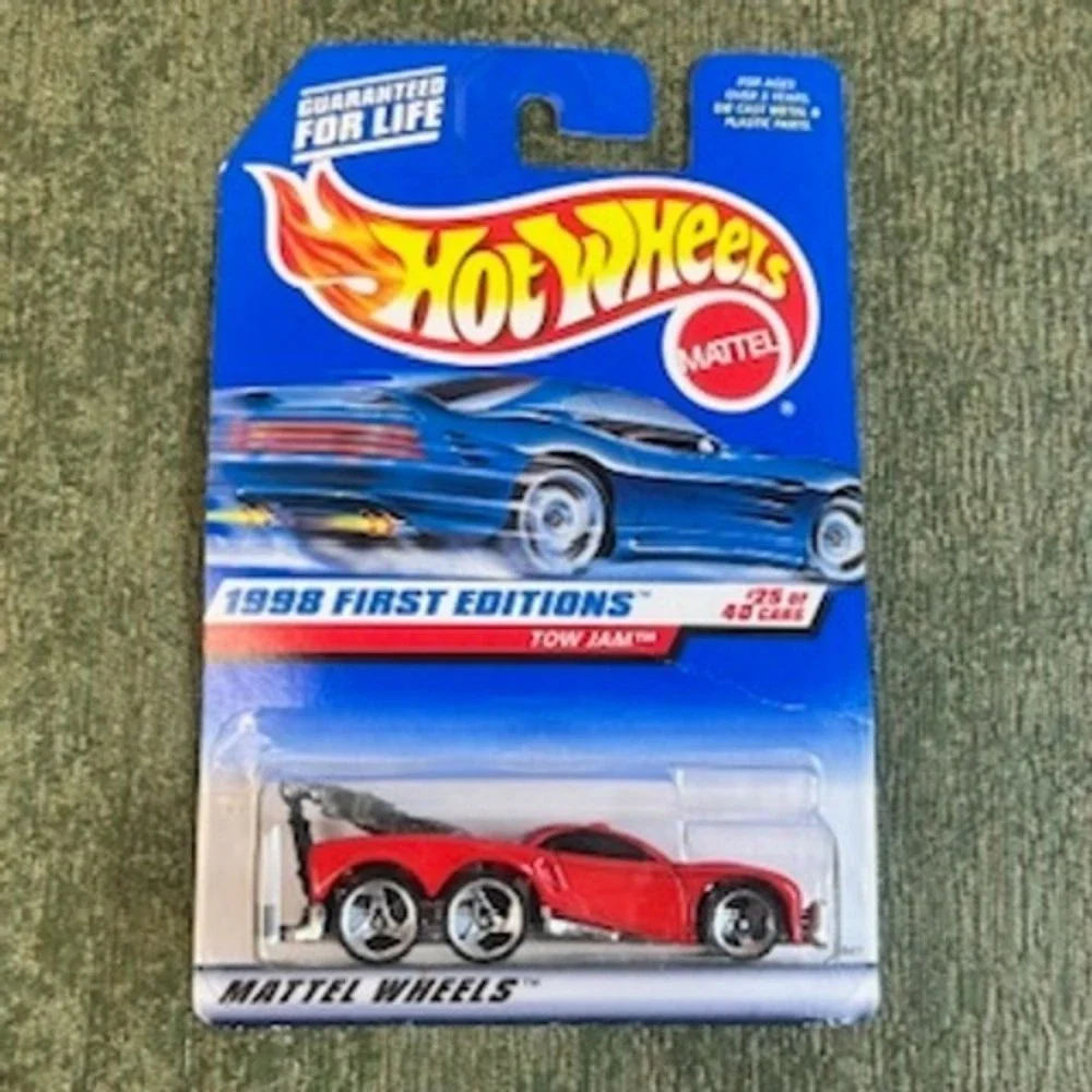 Hot Wheels Lot 2001 Treasure Hunt Pontiac Rageous 1998 Tow Jam 65 Mustang BMW‎
